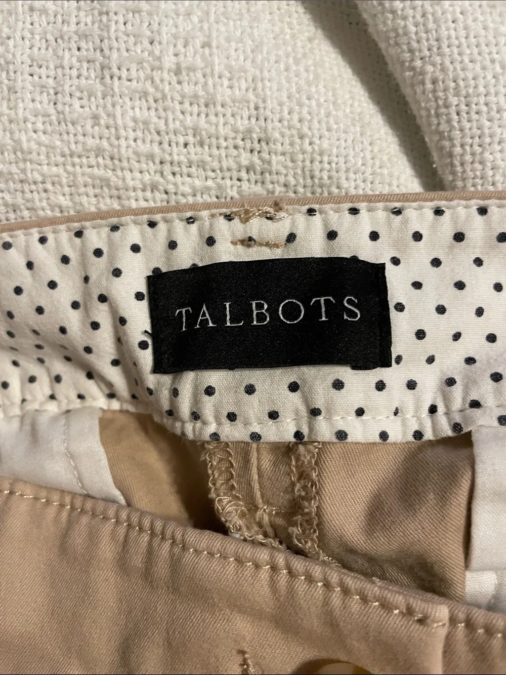 Talbots Beige Capris - Picture 3 of 5